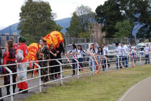 Inauguración Olimpiadas Sector Hacienda