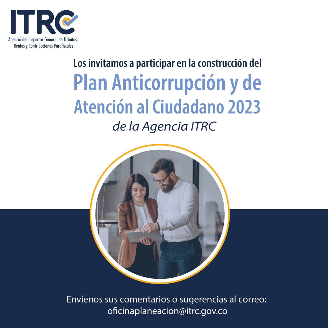 Participe en la construcción del Plan Anticorrupción