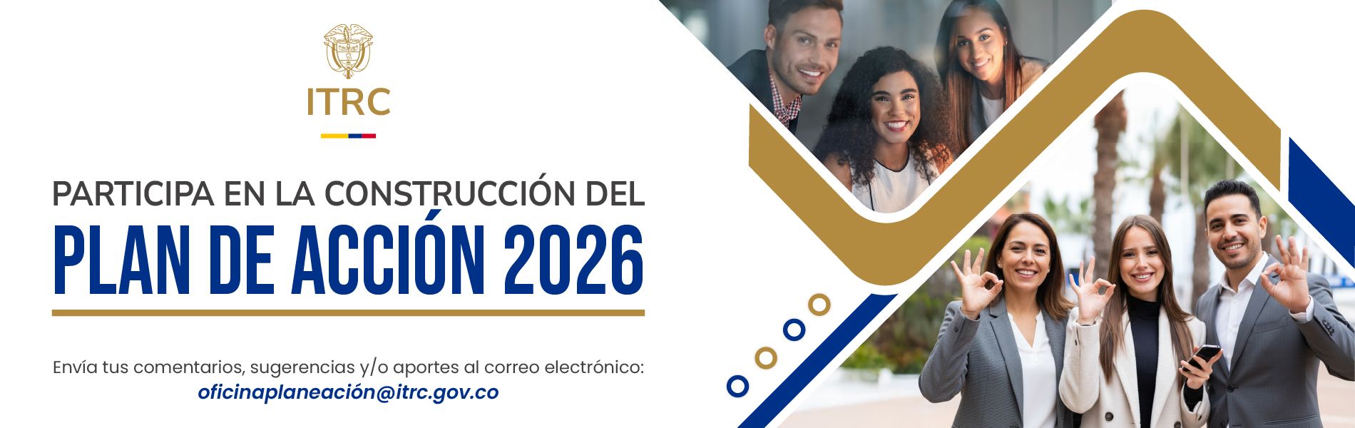 Participa en la construcción del Plan de Acción 2026 de la Agencia ITRC